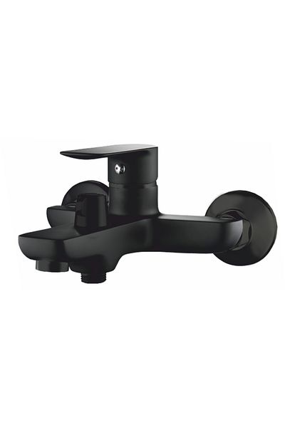 FLEKO BATARYA Fleko Mob-c302 Black Matte Bathroom Battery