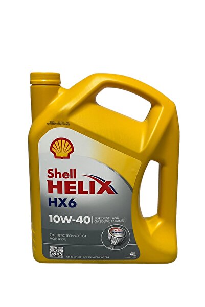SHELL Helix HX6-HX7 10W-40 Sentetik Motor Yağı 4+1 Litre