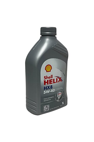 SHELL Helix Hx8 5W-40 Tam Sentetik Motor Yağı 1 Litre