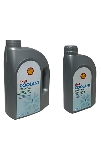 SHELL Coolant Essential 4 Mevsimlik Mavi Antifriz 3+1 Litre