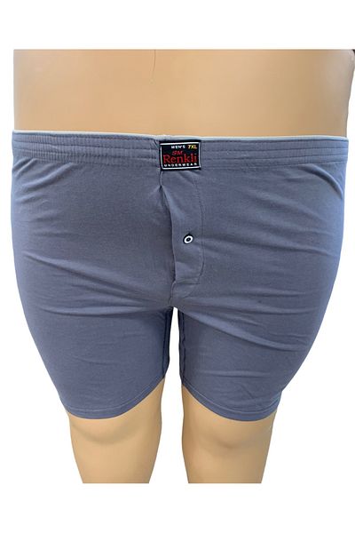 Lumenia 3 DIFFERENT COLORS 6 PCS MEN'S OVERSIZED BOXER 100% COTTON PLUS SIZE OVERSIZED TOWEL WAIST MEN'S BOXER