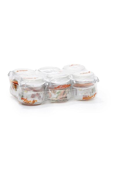 Le Parfait Super Glass Jar 250 ml (6 Pieces)