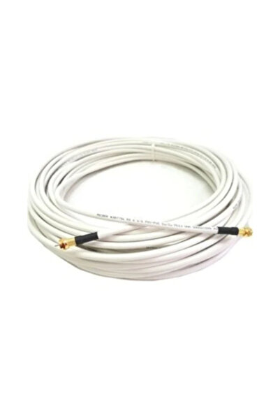 Vwin 30 Metre Tv Çanak Anten Kablosu Uydu Kablosu, Gold Uçları Yapılı (HAZIR ...