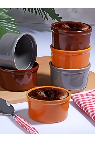 Beauty Home RENKLİ SUFLE KAPLARI 6'LI