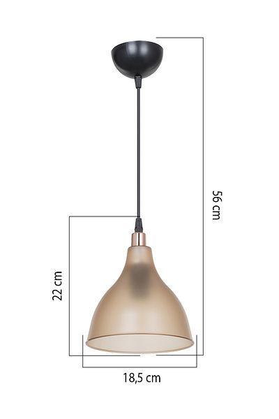 Tuğbasan Ronda Single Pendant Honey