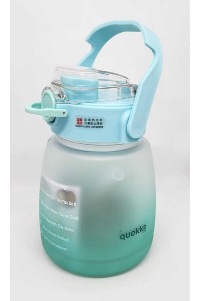 Quokka Green Tritan Straw-Pipeless Double Head 1.3 Liter