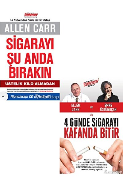 Kronik Kitap Sigarayı Şu Anda Bırakın - 4 Günde Sigarayı Kafanda Bitir - Alle...