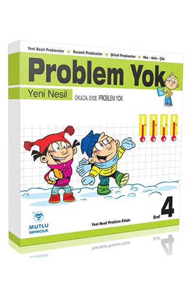 Mutlu Yayıncılık 4. Sınıf Problem Yok / Kolektif / Mutlu Yayıncılık / 9786057...