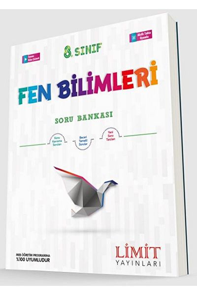 Limit Yayınları 8. بنك أسئلة العلوم في الفصل الدراسي / النشر الجماعي / الحد / 9786052755501