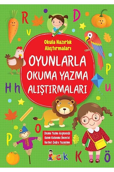 Bıcırık Yayınları Reading Writing Exercises with Games / Tuba Öztürk / Bıcırık Publications / 9786057409928