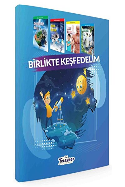 Teleskop Popüler Bilim Hajde da istražujemo zajedno serija (4 knjige) / Kolek...