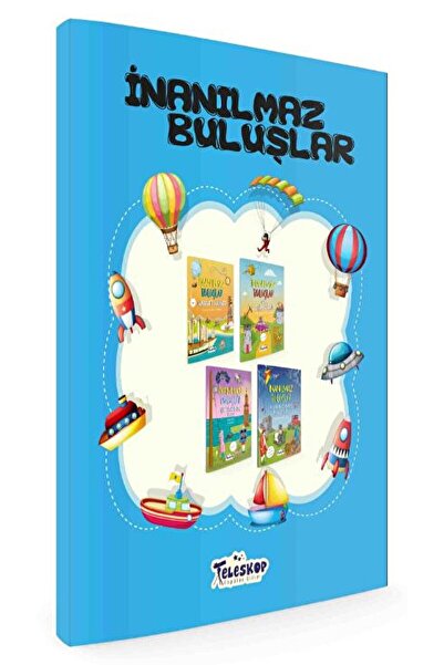 Teleskop Popüler Bilim Serija neverovatnih otkrića (4 knjige) / Kolektiv / Te...