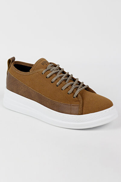 Rainon Store Tan Suede Casual Sports Men's Sneakers