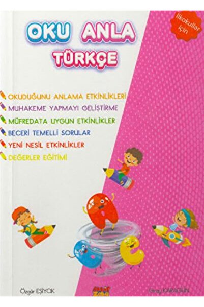 Aktif Zeka Yayınları اقرأ افهم حل – تركي / اوزغور اشيوك / منشورات اكتيف زيكا ...