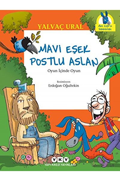 Yapı Kredi Yayınları Mavi Eşek Postlu Aslan / Yalvaç Ural / Yapı Kredi Yayınl...