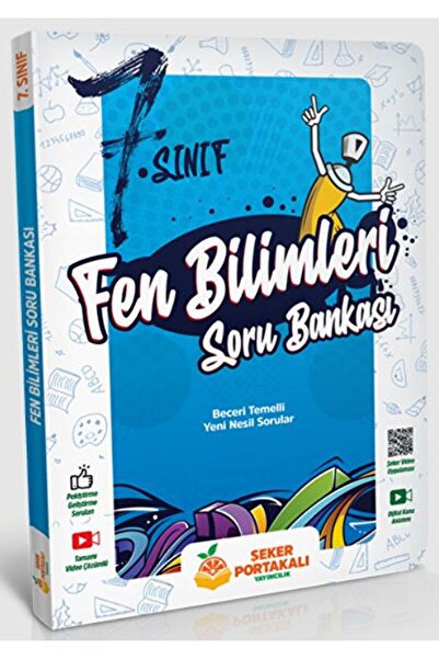 Şeker Portakalı Yayıncılık 7. Sınıf Fen Bilimleri Soru Bankası / Kolektif / Ş...