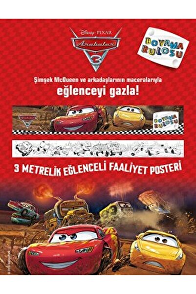 Doğan Çocuk Arabalar 3 Boyama Rulosu / Kolektif / Doğan Çocuk / 9786050944747