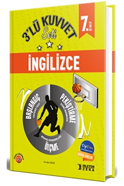 İşleyen Zeka Yayınları 7. Sınıf İngilizce 3 lü Kuvvet Serisi Seti / Kolektif / İşleyen Zeka Yayınları / 9786052503591