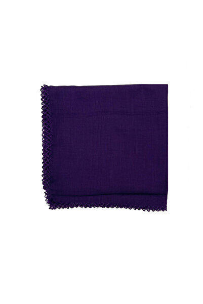 nazipek 7'li Set Kenarları Oyalı Pamuklu Yazma 100x100cm Eşarp