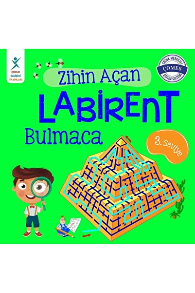 ÇOCUK GELİŞİMİ YAYINLARI Zihin Açan Labirent Bulmaca 3. Seviye / Kolektif / Ç...