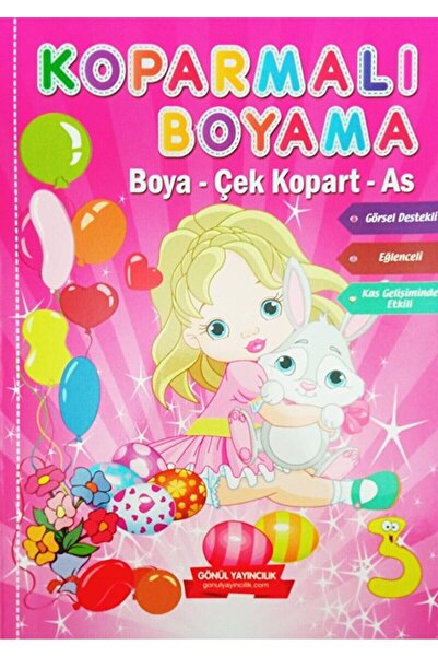 GÖNÜL YAYINCILIK Koparmalı Boyama 3 / Kolektif / Gönül Yayıncılık / 466859294...