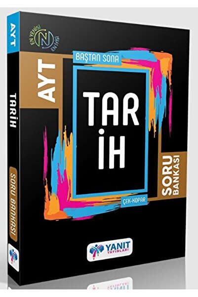 Yanıt Yayınları AYT Baştan Sona Tarih Soru Bankası / Kolektif / Yanıt Yayınla...