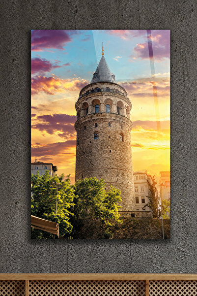 ACRES Galata Kulesi Cam Tablo 2