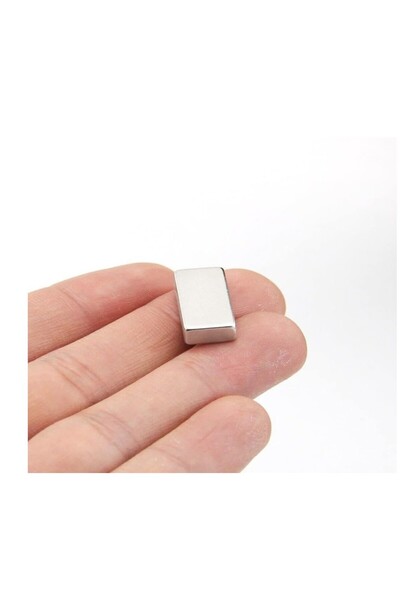 Hdg 3 adet Köşeli Neodyum Mıknatıs Magnet Çap : 20 x 10 x 5 mm