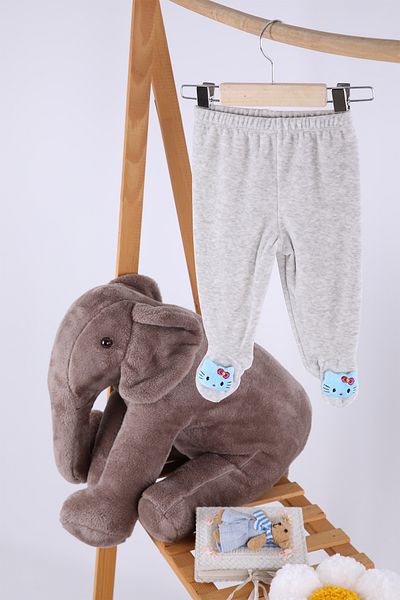 Babyhola Girl's Baby Boy's Trousers with Velvet Toys