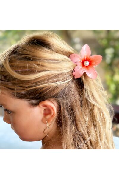 QUEEN AKSESUAR Trend perla floral mare aloha lotus catarama lux rosu