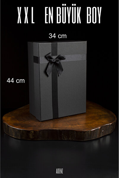 ADENZ Hediye Kutusu Damat Bohçası Nişan Çeyiz Söz Düğün XXL Boyut