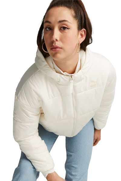 White winter puma womens jacket 2025