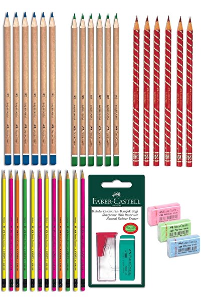 Faber Castell Headboard Set Candy with Eraser