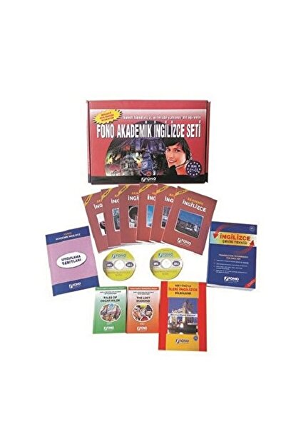 Fono Yayınları Fono Akademik İngilizce Seti / Komisyon / Fono Yayınları / 978...