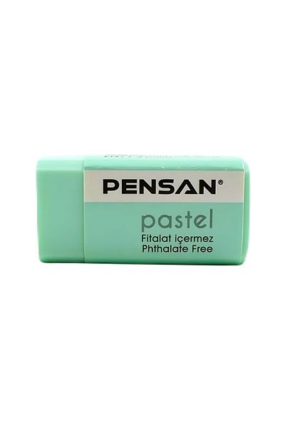 Pensan Pastel Eraser Multicolored Eraser Rainbow Set - 1 Piece TURQUOISE