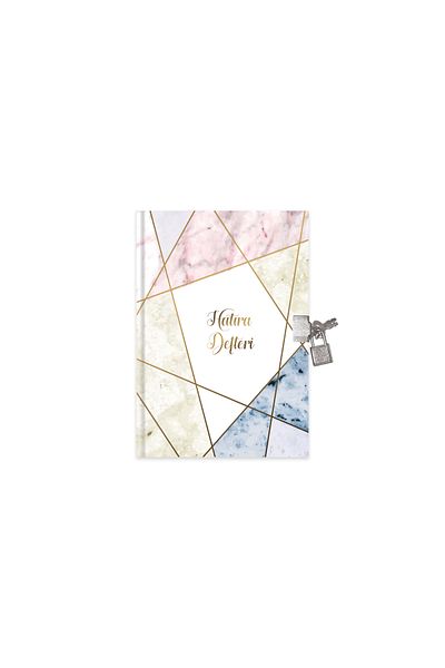 KESKİN COLOR Keskin Color Memory Book Locked 14X20 Cm 80 Sheets310151-99 (Mixed Color 1 Piece)