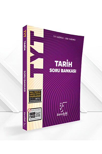 Karekök Yayınları Yeni Müfredat Karekök Yayınları Güncel TYT Tarih Soru Bankası
