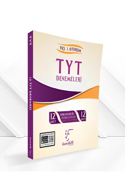 Karekök Yayınları Tyt Deneme Seti 12 Li Çözüm Kitaplı Uzaktan Eğitim Müfredat...