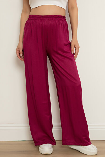 PULLIMM Ελαστικό παντελόνι με φαρδύ πόδι με άνετη εφαρμογή 2081