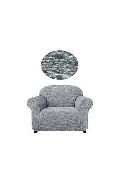 GüzelEvim Tekstil Textile Jkar Plain Pattern Single Sofa Cover Armchair Seat Cover