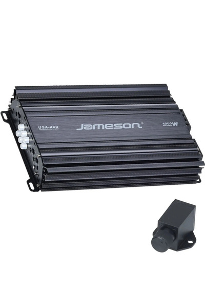 Genel Markalar Jameson Usa-460 4000 Watt Bass Kontrol Hediye Oto Anfi 4x60rms