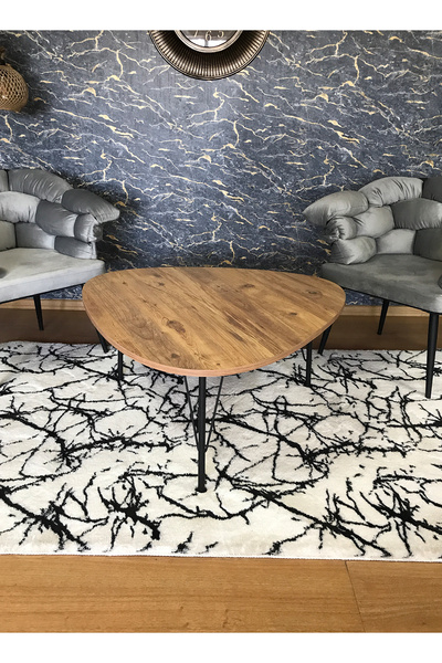 Yirmi15 90x90 Cm Atlantik Çam Desen Pena Orta Sehpa