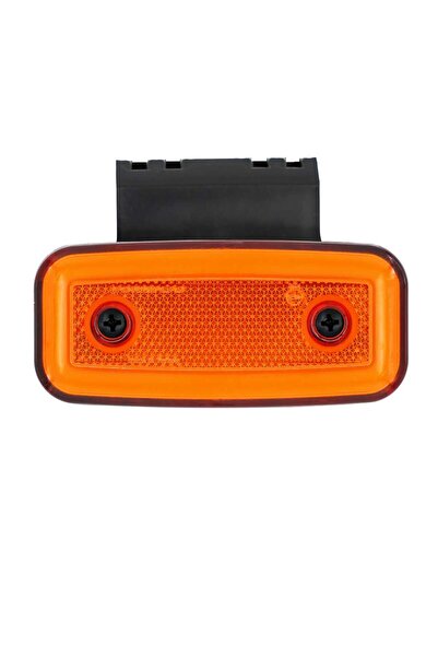 FORMPLAS Neon Led Lamba Kare Yan Kasa Lambası Braketli Sarı 12-24v