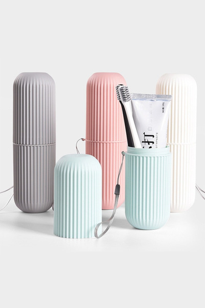 1Pc Travel Accessory Carrying Case Toothbrush Glasses Toothpaste Makeup Brush Storage Box