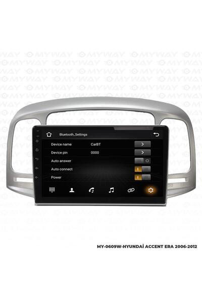 MYWAYY HYUNDAİ ACCENT ERA Uyumlu 12 MULTİMEDYA CARPLAY 4GB RAM+64GB HDD NAVİG...