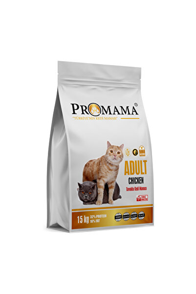 PROMAMA Tavuklu Yetişkin Kedi Maması 15 kg