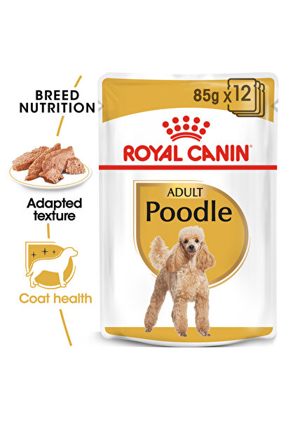 Royal Canin Pouch Poodle Irkı Özel Yaş Köpek Maması 85 Gr * 12 Adet