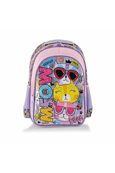 Sunman Cat Patterned School Bag OTTO48343