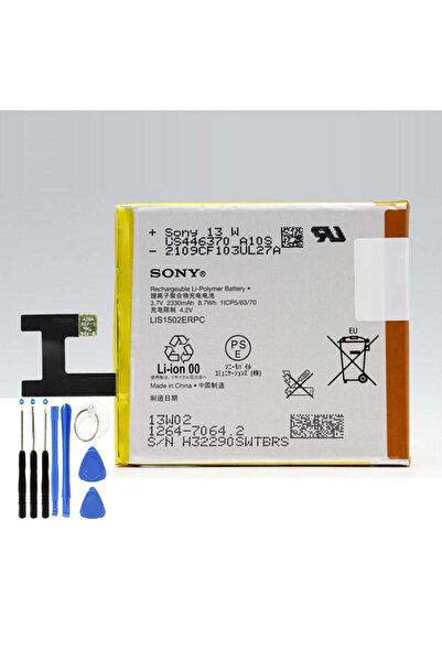 AXYA Sony Xperia Z Pil L36H / M2 Lis1502Erpc Batarya Pil ve Tamir Seti