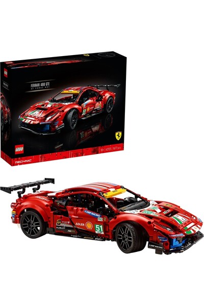 speedbazaar Technic Ferrari 488 Gte 42125 - (1677 Pieces)